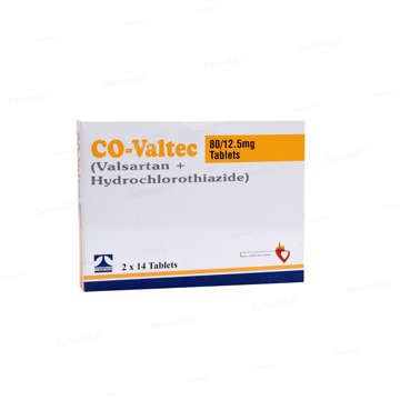 Picture of Co Valtec 80/12.5mg Tab 14x2s